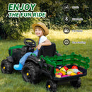 24V 9AH Electric Ride-On Tractor with Detachable Trailer and 400W Motors Magic Cars 5