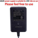 24V AC Power Adapter for Dynacraft Real Tree UTV Ride-On 4x4 Buggy Magic Cars 3