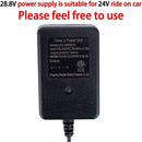 24V AC Power Adapter for Dynacraft Realtree UTV 4x4 Ride-On Buggy Magic Cars 6