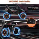 24V 2-Seater Kids Ride-On UTV Toy with 2.4G Remote Control for Ages 3+ Magic Cars 10