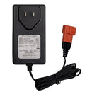 24V Power Adapter Charger for Children's Ride-On Vehicles, 1A Square Plug Magic Cars 2