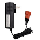 24V Power Adapter Charger for Children's Ride-On Vehicles, 1A Square Plug Magic Cars 3
