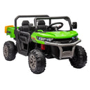 24V Battery-Powered Electric Ride-On 2-Seater Dump Truck for Kids with Parental Remote Control Magic Cars 0