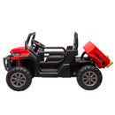 24V Battery-Powered Electric Ride-On 2-Seater Dump Truck for Kids with Parental Remote Control Magic Cars 4