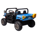 24V Battery-Powered Electric Ride-On 2-Seater Dump Truck for Kids with Parental Remote Control Magic Cars 7