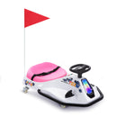 24V Battery Powered Kids Ride-On Drifting Car with 360-Degree Rotation for Boys and Girls in Pink and Red Magic Cars 0