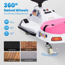 24V Battery Powered Kids Ride-On Drifting Car with 360-Degree Rotation for Boys and Girls in Pink and Red Magic Cars 2