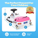 24V Battery Powered Kids Ride-On Drifting Car with 360-Degree Rotation for Boys and Girls in Pink and Red Magic Cars 7