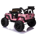 24V Battery Powered 2-Seater Ride-On Truck Electric Tractor with LED Lights MP3 and 3-Speed RC Magic Cars 10