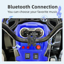 24V Blue Electric Kids Ride-On ATV Quad Car with 2-Speed, Bluetooth, and LED Lights Magic Cars 1