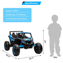 24V Licensed Can-Am BRP Electric 4WD Off-Road UTV Ride-On Car for Kids Magic Cars 28