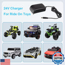 24V Battery Charger for Kids Ride-On Cars and Toys Wrangler SUV Magic Cars 2