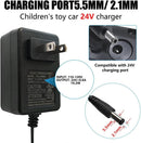 24V Battery Charger for Ride-On Toys with Charging Indicator Light Magic Cars 1
