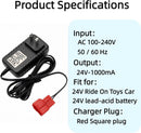 24V Charging Adapter for Ride-On Toy Cars with 24 Volt Batteries Magic Cars 3
