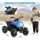 24V Children's Beach Toy Car ATV with 4 Spring Suspensions, Music, and LED Lights Magic Cars 12