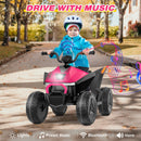 24V Children's Beach Toy Car ATV with 4 Spring Suspensions, Music, and LED Lights Magic Cars 1