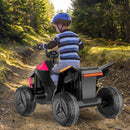 24V Children's Beach Toy Car ATV with 4 Spring Suspensions, Music, and LED Lights Magic Cars 2
