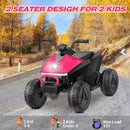 24V Children's Beach Toy Car ATV with 4 Spring Suspensions, Music, and LED Lights Magic Cars 3