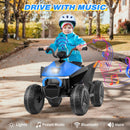 24V Children's Beach Toy Car ATV with 4 Spring Suspensions, Music, and LED Lights Magic Cars 8