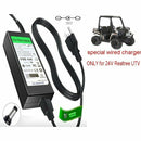 24V Circular Charger for Dynacraft Realtree UTV 4x4 Ride-On Buggy Magic Cars 0