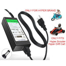 24V Circle Charger Power Cord for Retro Scooter and Drift Go Kart Magic Cars 0