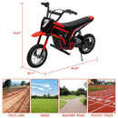 24V Kids Electric Ride-On Dirt Bike with LED Lights Off-Road Motocross Motorcycle Toy Magic Cars 10