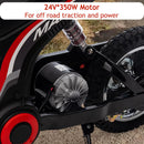 24V Kids Electric Ride-On Dirt Bike with LED Lights Off-Road Motocross Motorcycle Toy Magic Cars 4