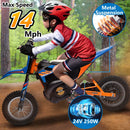 24V Electric Dirt Motocross Ride-On Bike for Kids and Teens Ages 13+ Magic Cars 2