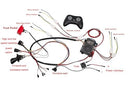24V DIY Wiring Kit for Children's Ride-On Vehicles with 2.4G Switch and Control Box Upgrade Magic Cars 1