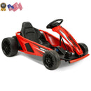 24V Red Drifting Go-Kart Ride-On Toy for Kids Magic Cars 2
