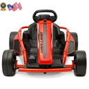 24V Red Drifting Go-Kart Ride-On Toy for Kids Magic Cars 7