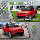 24V Licensed Chevrolet Silverado Kids Electric Ride-On Truck with Remote Control Red Magic Cars 1