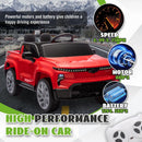 24V Licensed Chevrolet Silverado Kids Electric Ride-On Truck with Remote Control Red Magic Cars 2