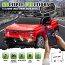 24V Licensed Chevrolet Silverado Kids Electric Ride-On Truck with Remote Control Red Magic Cars 3
