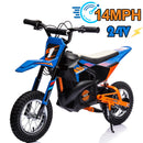 24V 250W Electric Dirt Bike Battery-Powered Ride-On Motorcycle Toy Magic Cars 10