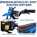 Kids' 24V Electric Dirt Bike with 350W Power and 3 Speed Settings Magic Cars 8