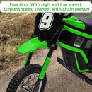24V 350W Electric Dirt Bike for Kids Ages 5+ with Ride-On Motorcycle Up to 14.29 MPH Magic Cars 5