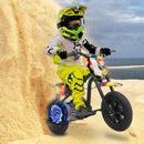 24V Electric Dirt Bike Ride-On Motorcycle with 250W Brushless Motor for Kids Ages 5-12 Magic Cars 9