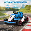 24V Electric Drift Kart for Kids with 200W Dual Motor Racing Fun Magic Cars 1