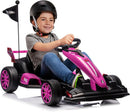 24V Electric Drift Kart with 7.5mph Variable High-Speed Racing Ride-On Car Toy Magic Cars 1