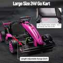 24V Electric Drift Kart with 7.5mph Variable High-Speed Racing Ride-On Car Toy Magic Cars 5