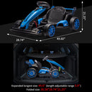 24V Kids Electric Drift Go Kart - 7.5 MPH Outdoor Racing with Dual 200W Motors Magic Cars 4
