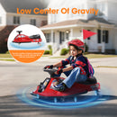 24V Electric Drifting Go-Kart Bumper Car for Kids Ages 3+ with Adjustable Speed Switch Magic Cars 2