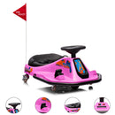 24V Electric Drift Go-Kart with High/Low Speed and 360-Degree Spin Ride Magic Cars 12
