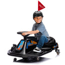 24V Electric Drift Go-Kart with High/Low Speed and 360-Degree Spin Ride Magic Cars 19