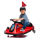 24V Electric Drift Go-Kart with High/Low Speed and 360-Degree Spin Ride Magic Cars 22