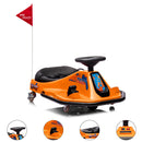 24V Electric Drift Go-Kart with High/Low Speed and 360-Degree Spin Ride Magic Cars 2