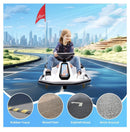24V Electric Drift Go-Kart with Adjustable Speed and 360° Spin Ride Magic Cars 2