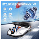 24V Electric Drift Go-Kart with Adjustable Speed and 360° Spin Ride Magic Cars 4