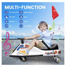 24V Electric Drift Go-Kart with Adjustable Speed and 360° Spin Ride Magic Cars 7